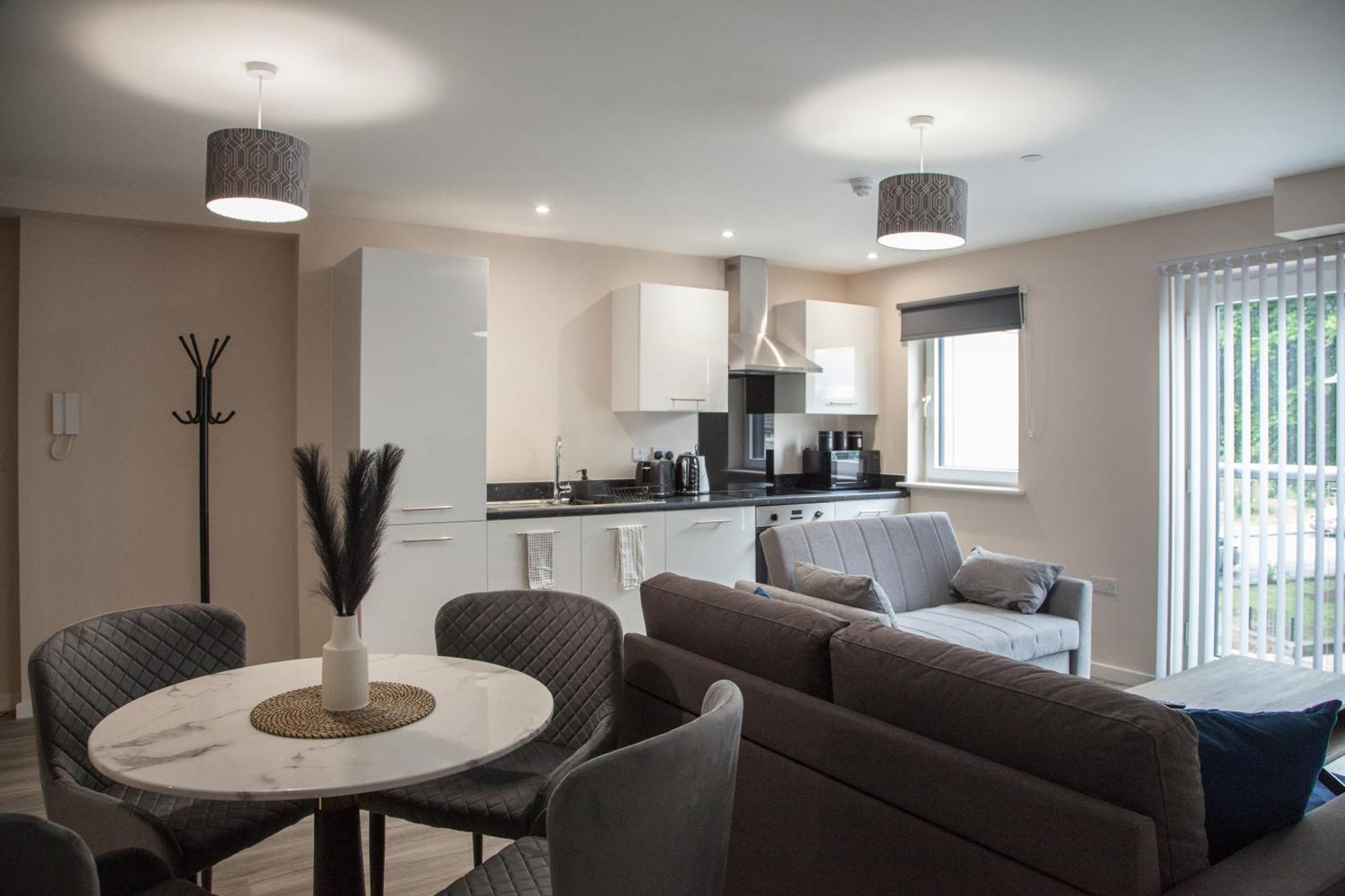 Modern 2Bd Apartment In Manchester City Zewnętrze zdjęcie