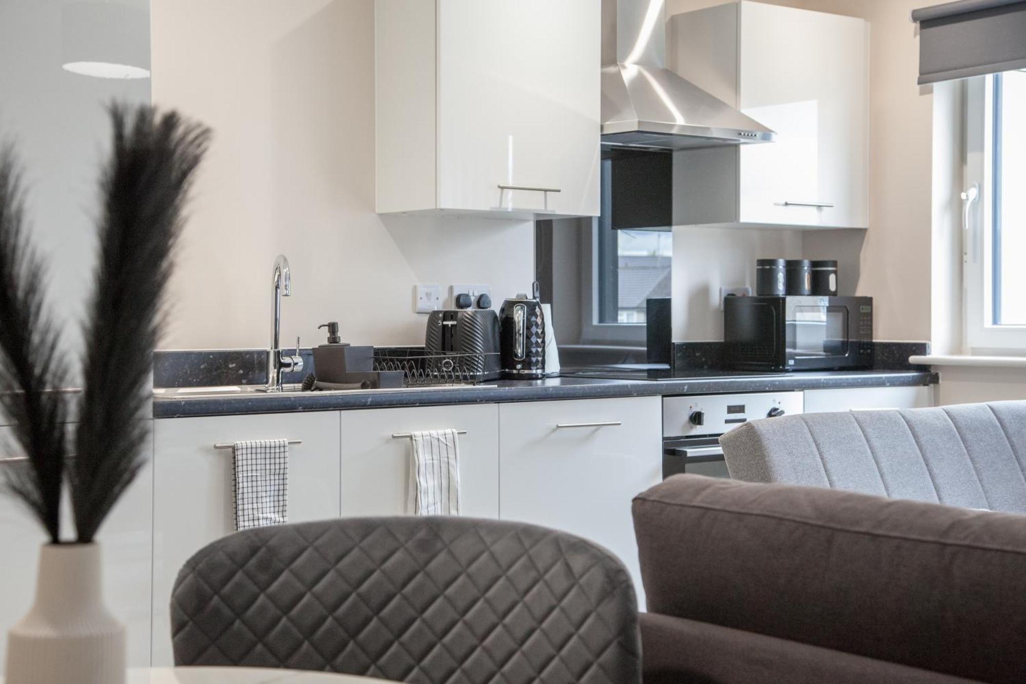 Modern 2Bd Apartment In Manchester City Zewnętrze zdjęcie