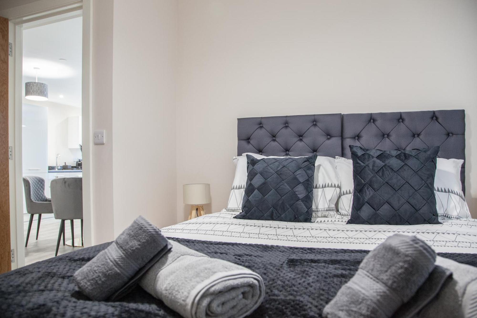 Modern 2Bd Apartment In Manchester City Zewnętrze zdjęcie