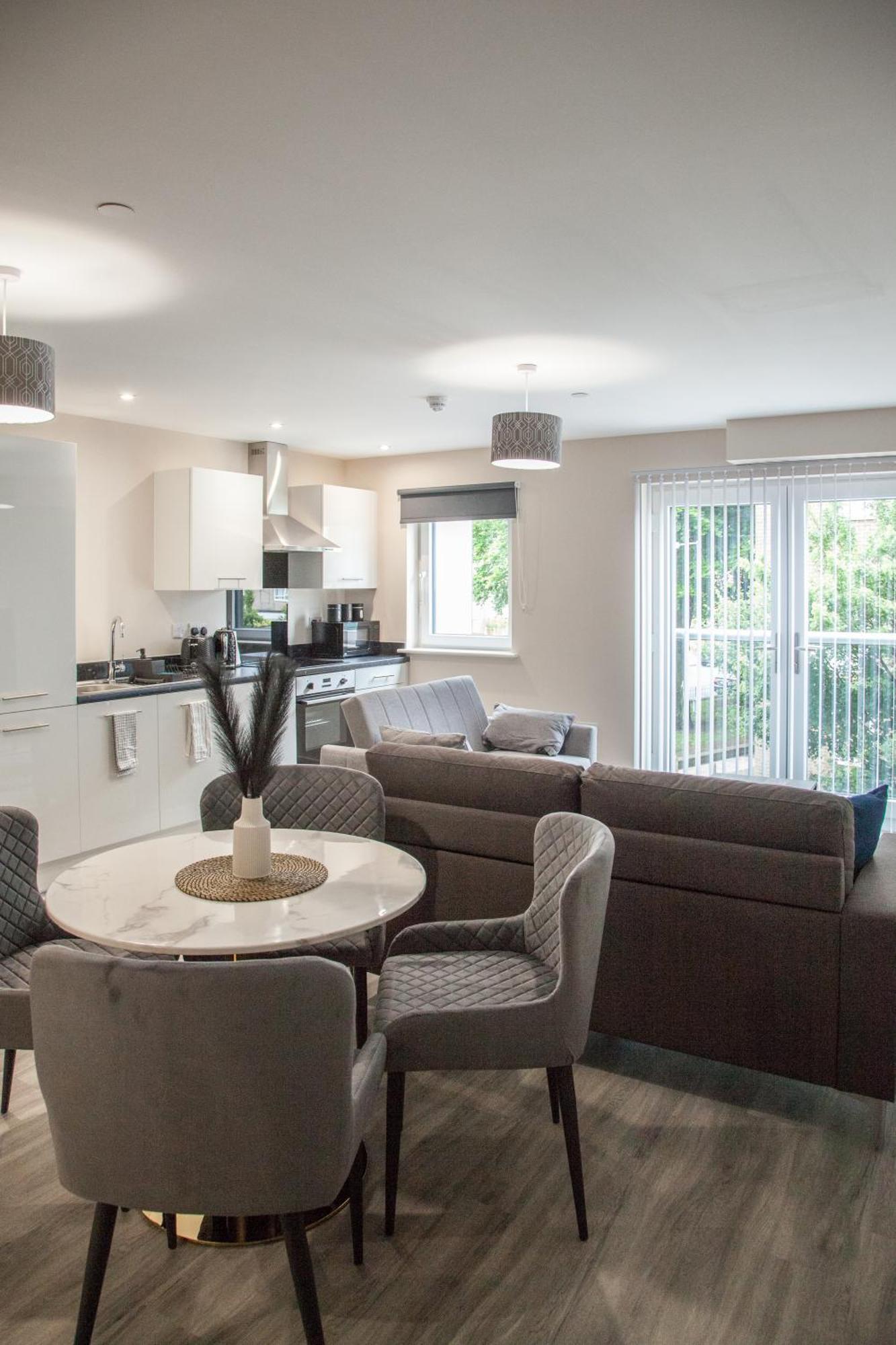 Modern 2Bd Apartment In Manchester City Zewnętrze zdjęcie