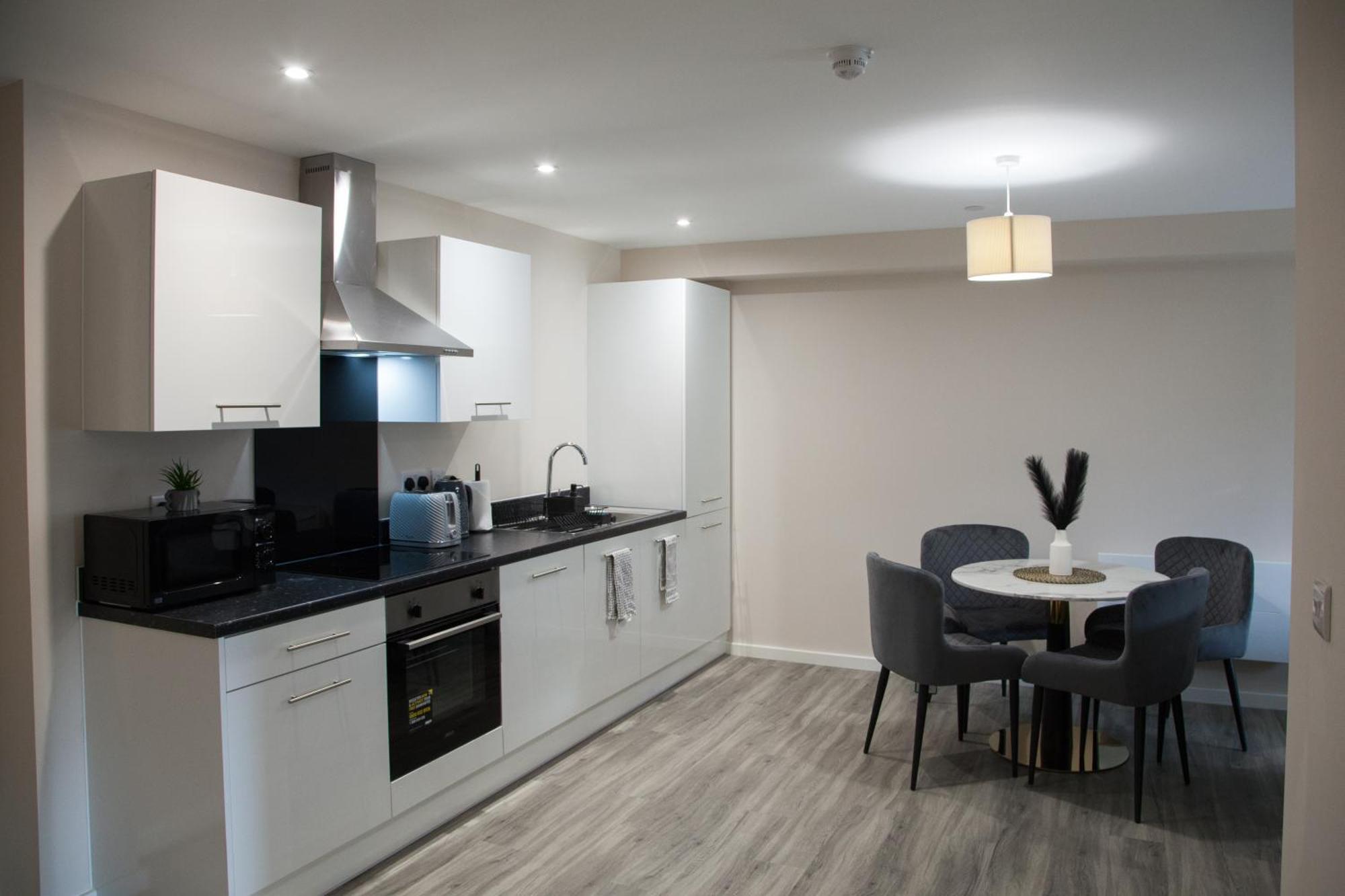 Modern 2Bd Apartment In Manchester City Zewnętrze zdjęcie