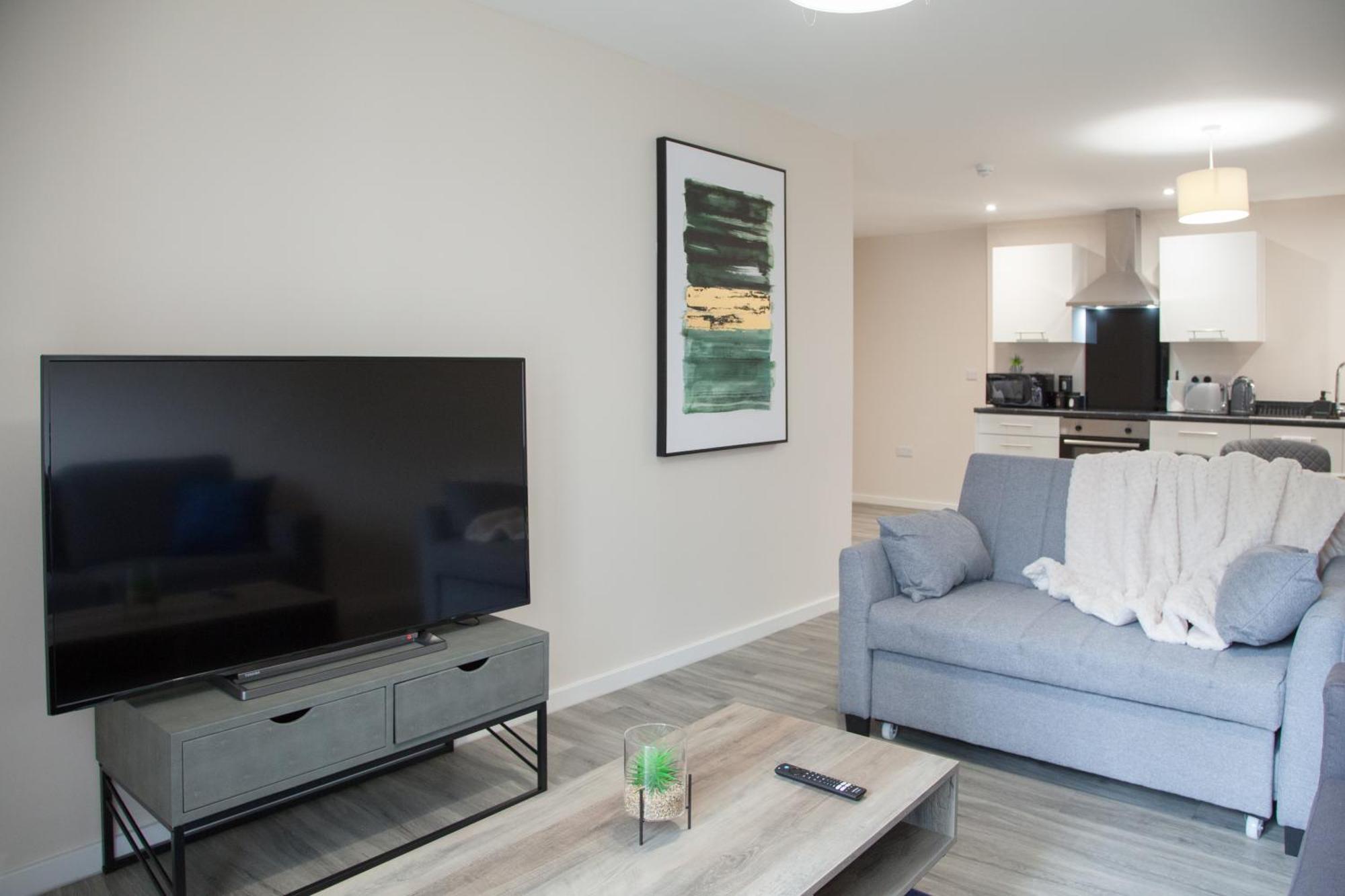 Modern 2Bd Apartment In Manchester City Zewnętrze zdjęcie
