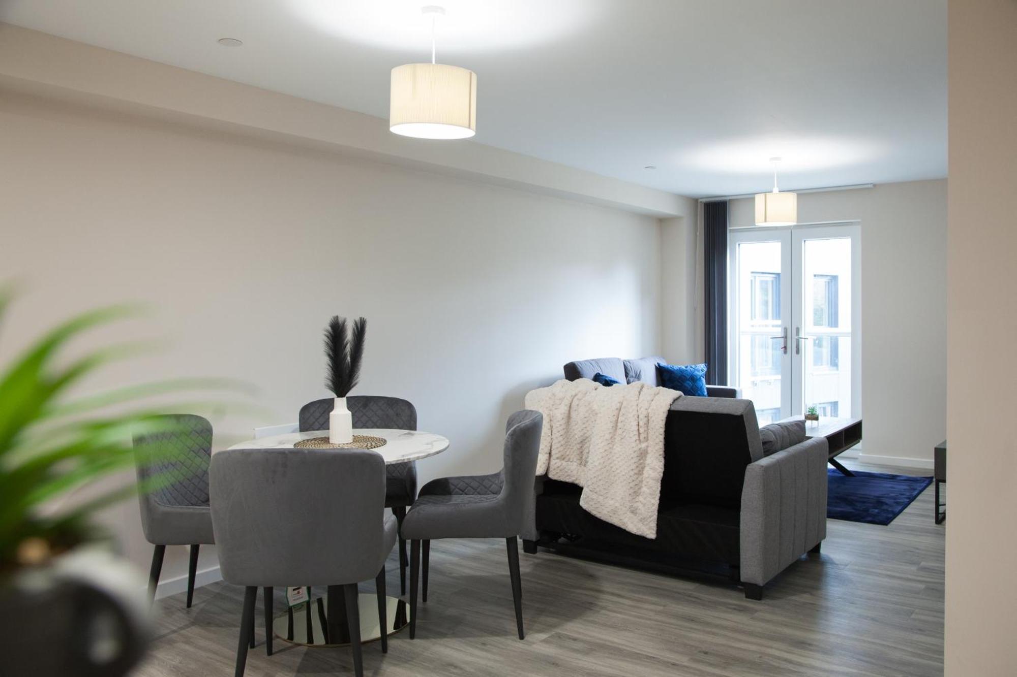 Modern 2Bd Apartment In Manchester City Zewnętrze zdjęcie
