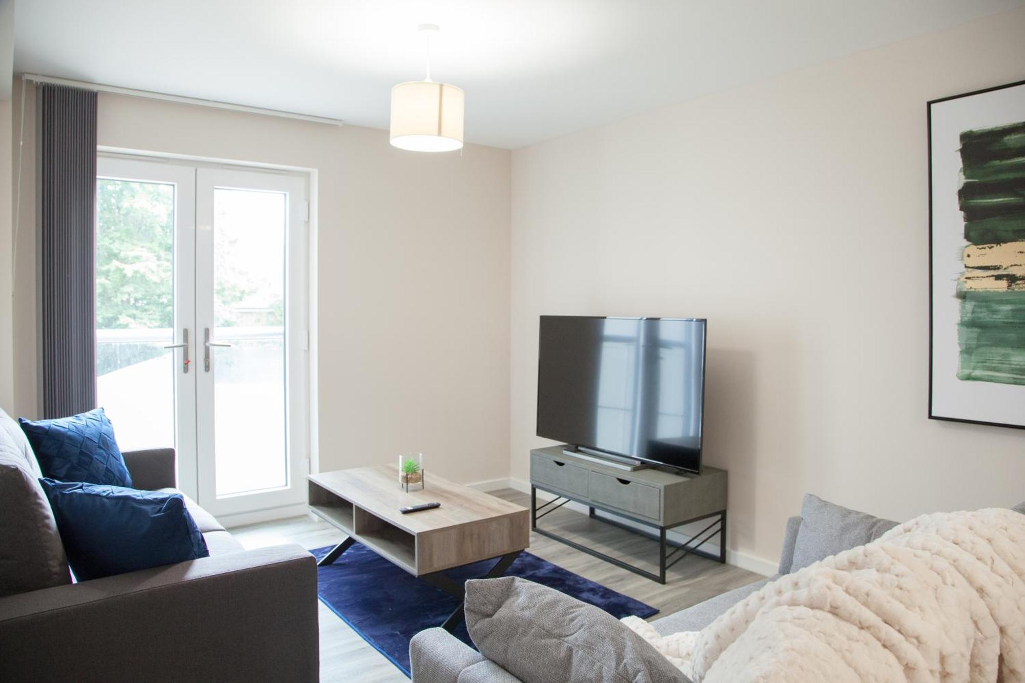 Modern 2Bd Apartment In Manchester City Zewnętrze zdjęcie
