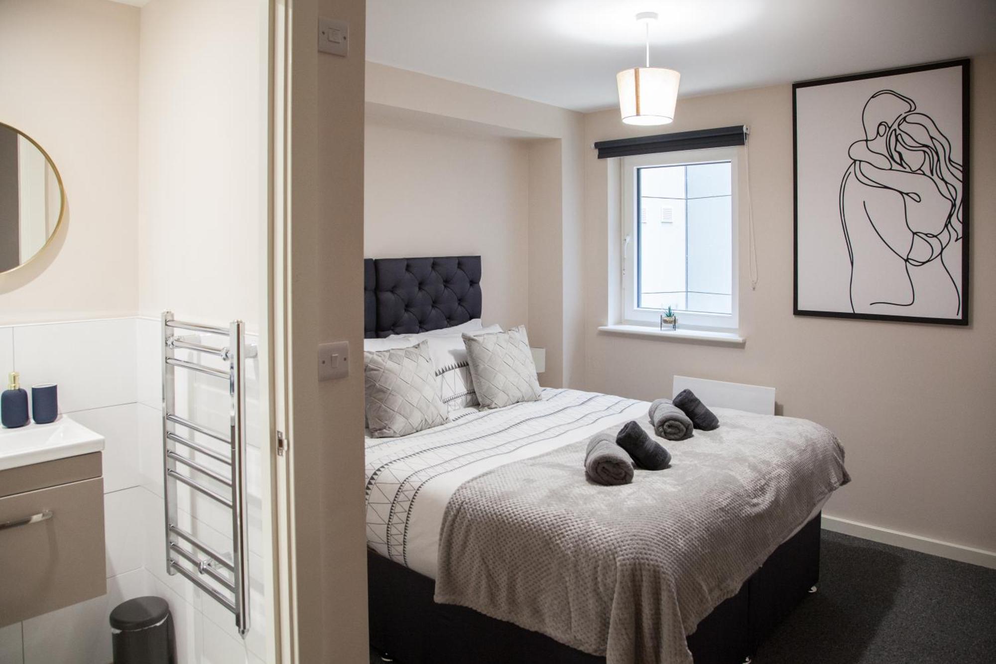 Modern 2Bd Apartment In Manchester City Zewnętrze zdjęcie