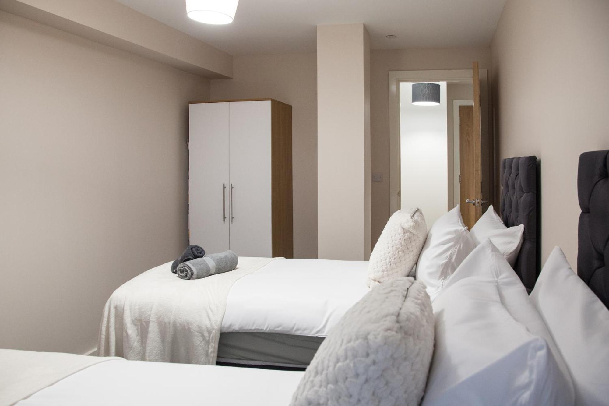 Modern 2Bd Apartment In Manchester City Zewnętrze zdjęcie