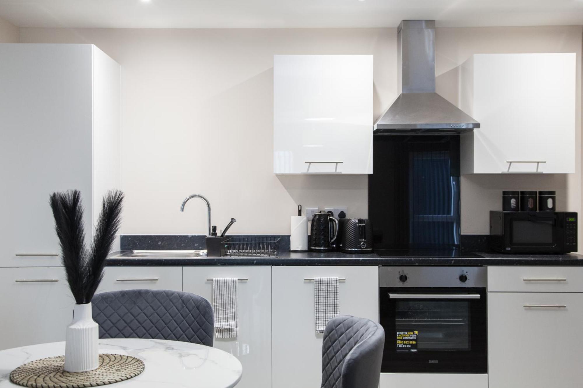 Modern 2Bd Apartment In Manchester City Zewnętrze zdjęcie