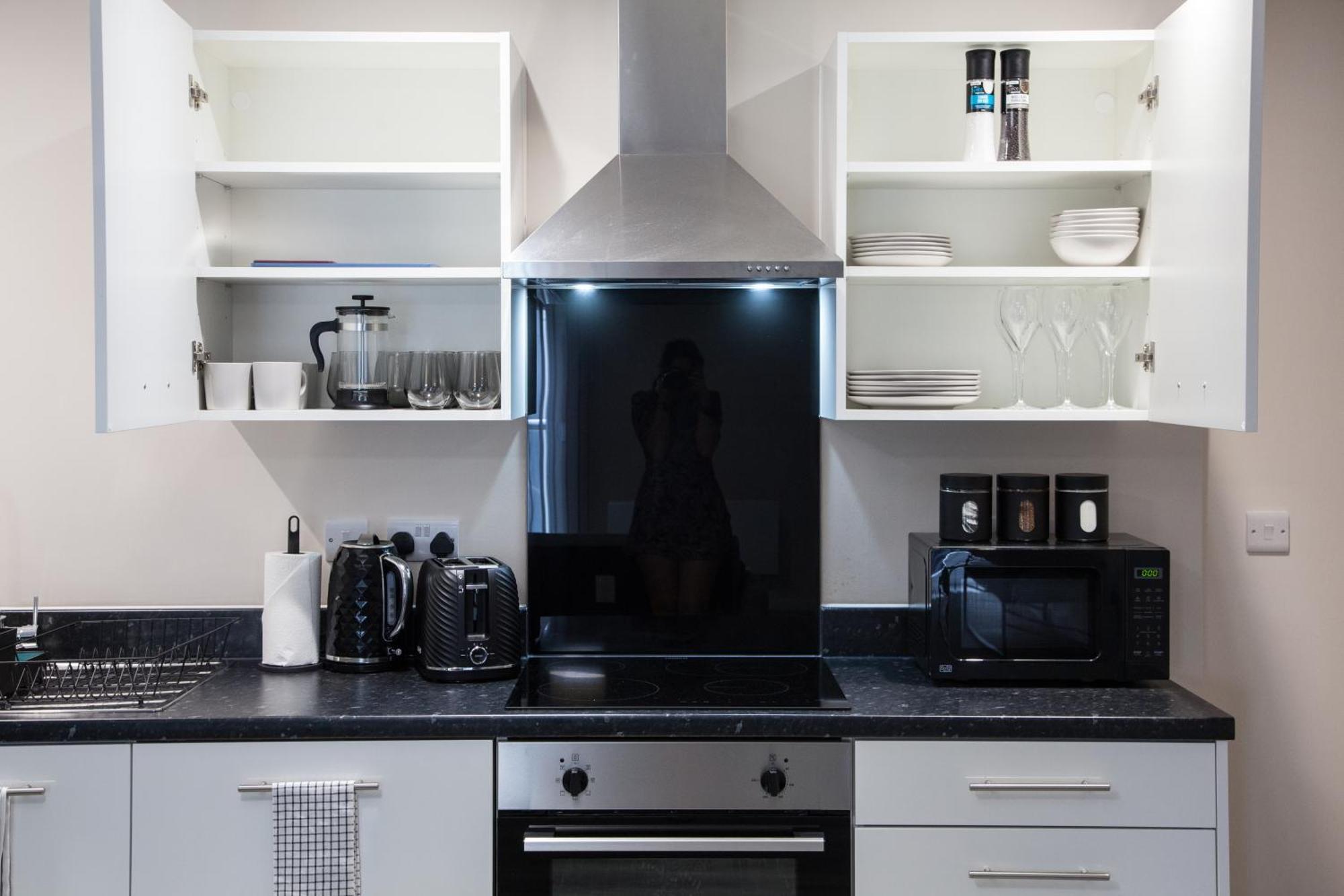 Modern 2Bd Apartment In Manchester City Zewnętrze zdjęcie