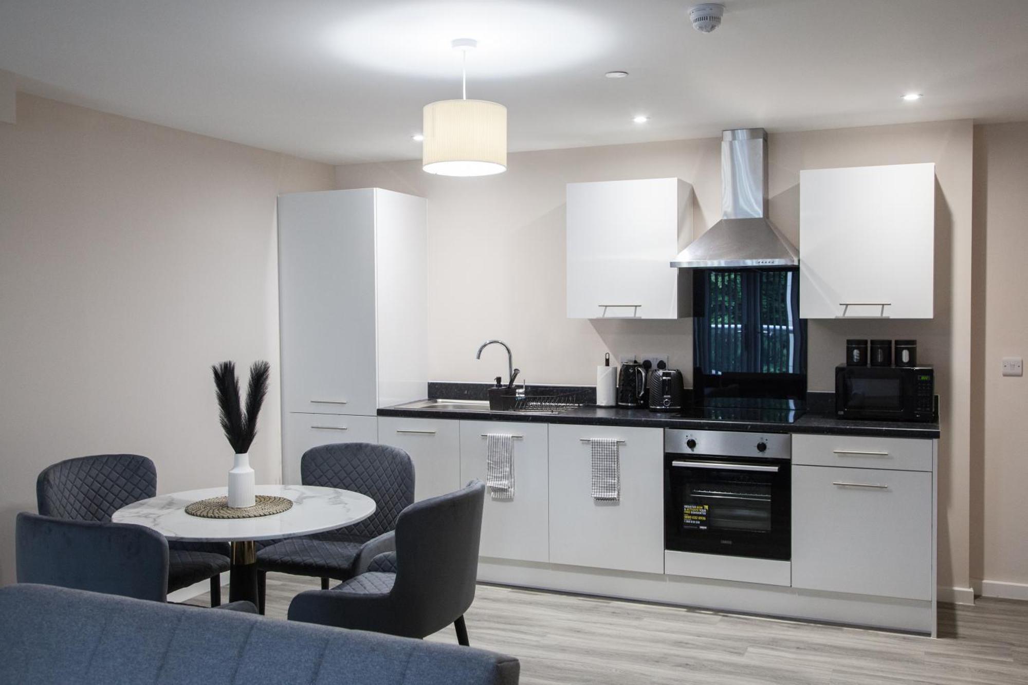 Modern 2Bd Apartment In Manchester City Zewnętrze zdjęcie