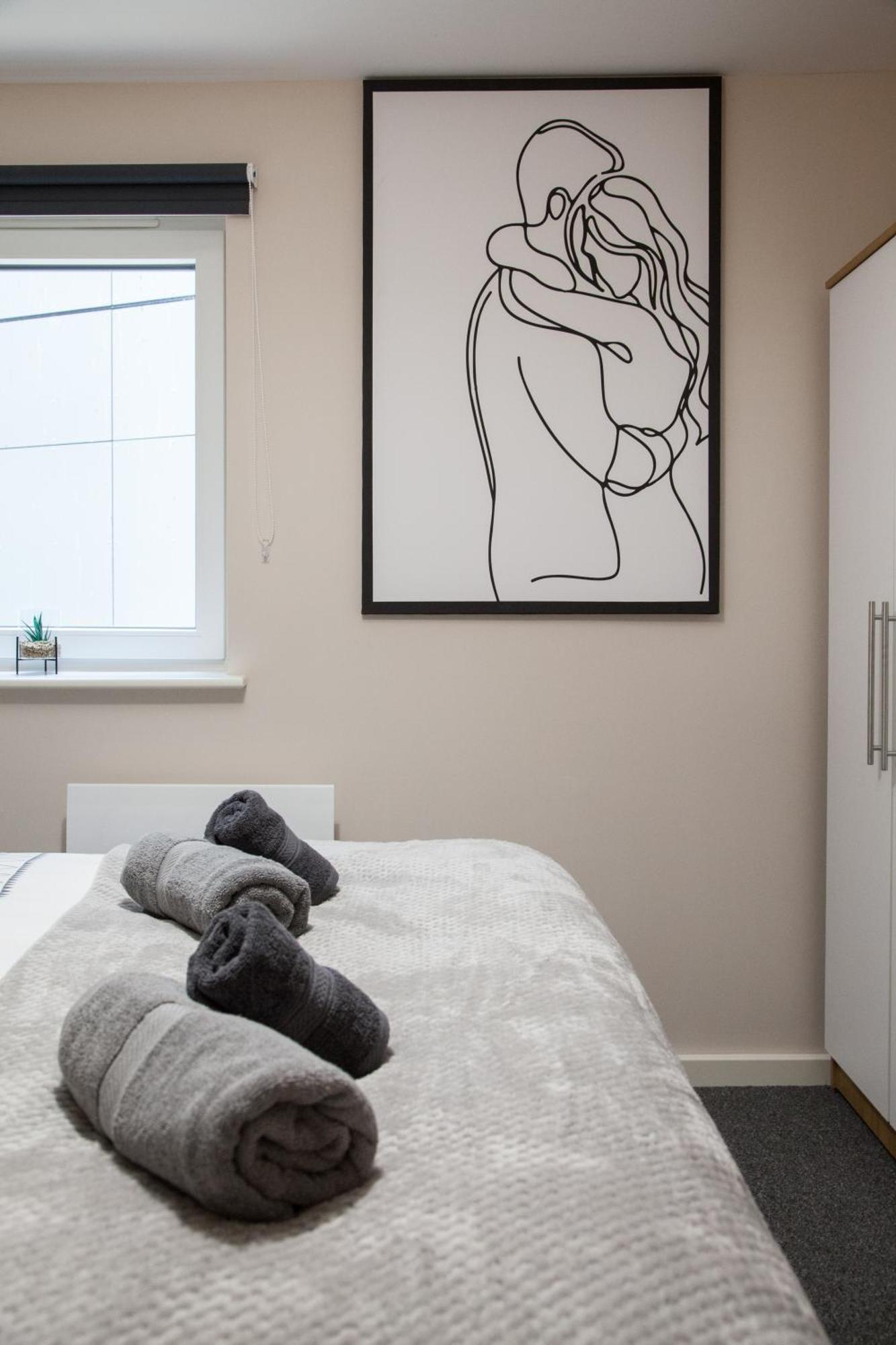 Modern 2Bd Apartment In Manchester City Zewnętrze zdjęcie